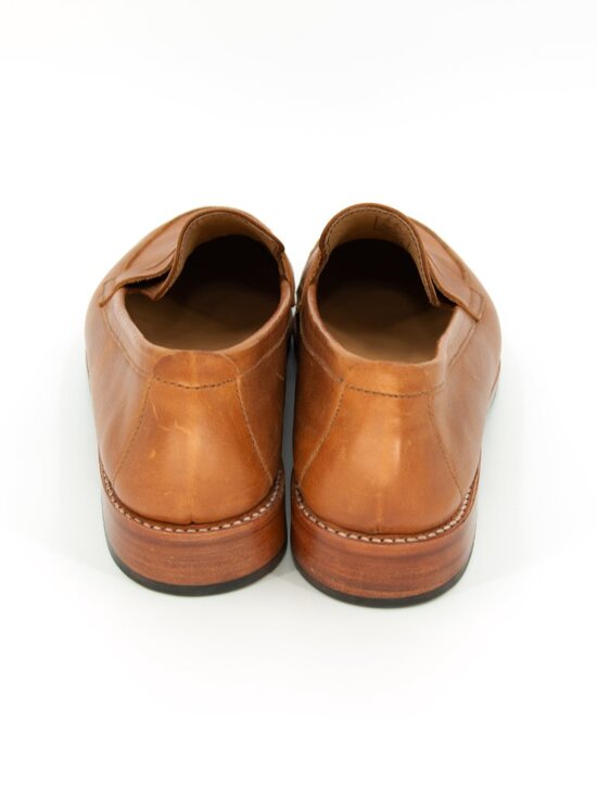Adelante The Luca Leather Loafers | Caramel Tan | Men\'s 9.5C US main image 5